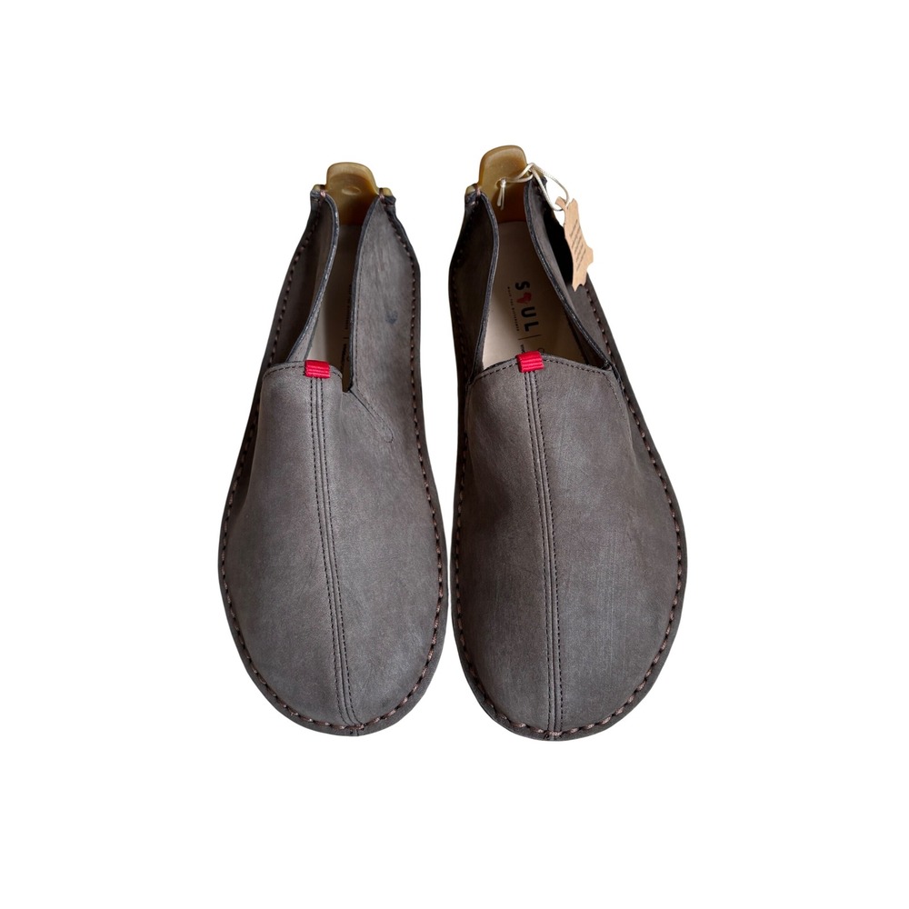 Vivobarefoot Soul of Africa Leather Slip On Shoes Brown Pittards Wild Hide 40L - Picture 12 of 13